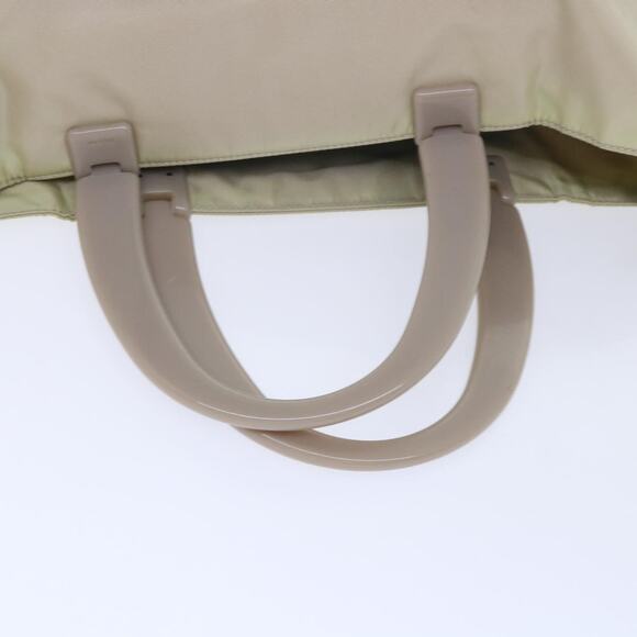 PRADA Hand Bag Nylon Beige - Picture 7 of 13
